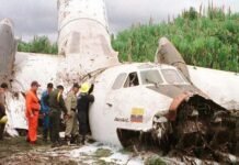 Plane crash in Colombia, 15 people including MP killed, debris found in hilly area