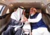 PM Modi broke protocol, welcomed at airport