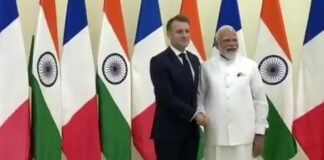 Statement of PM Modi and President Macron on India-France relations, indicating a new chapter of cooperation