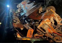 18 people died, many injured when passenger bus fell into the river; Foreign tourists were also on board