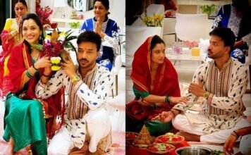 Ankita Lokhande shared the video with husband Vicky, the couple performed Bhaktambar Puja; Wrote- ‘Prayer is powerful…’