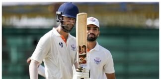 Sahil’s fifty, Iqbal also at the crease after scoring a century; Jammu and Kashmir’s lead crosses 500