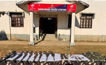 5 militants arrested in Manipur, huge quantity of weapons recovered