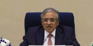 Announcement of dates of assembly elections of five states, voting on 9, 23 and 29 April