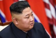 Kim Jong inspects multi-rocket test, warning America and South Korea