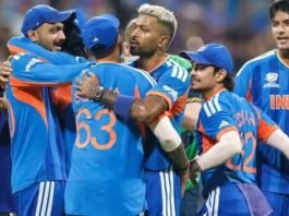 Became world champion for the second consecutive time by defeating New Zealand by 96 runs