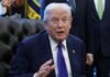 Trump angry at Iran, threatened unprecedented military action