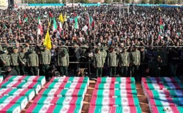 The most painful scene of Israel-America joint attack came to light…..Funeral of 165 girl students simultaneously in Iran